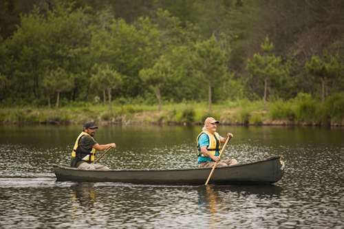 Canoë-kayak au fil de l'eau