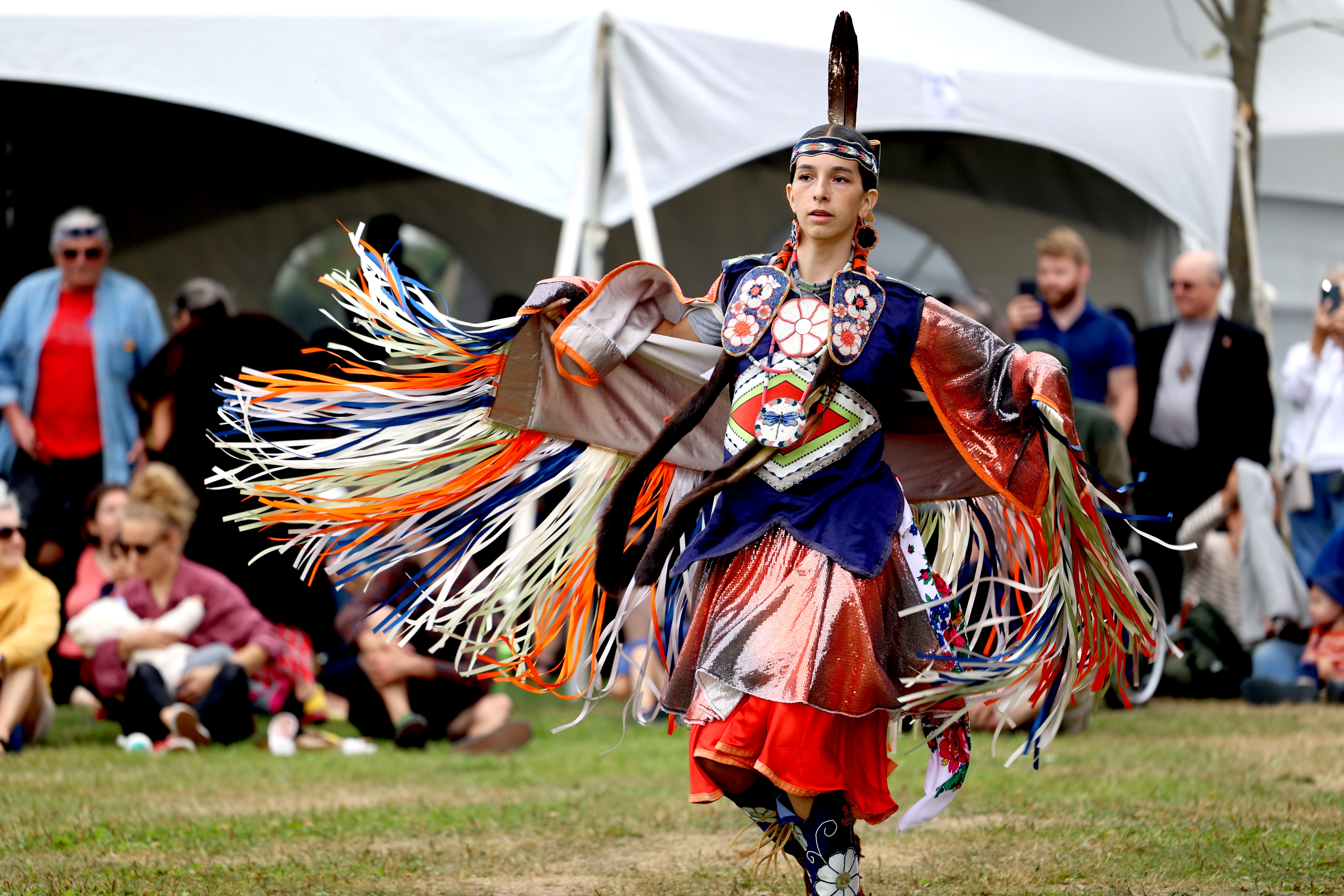 Pow-wow de la Première Nation Wolastoqiyik Wahsipekuk