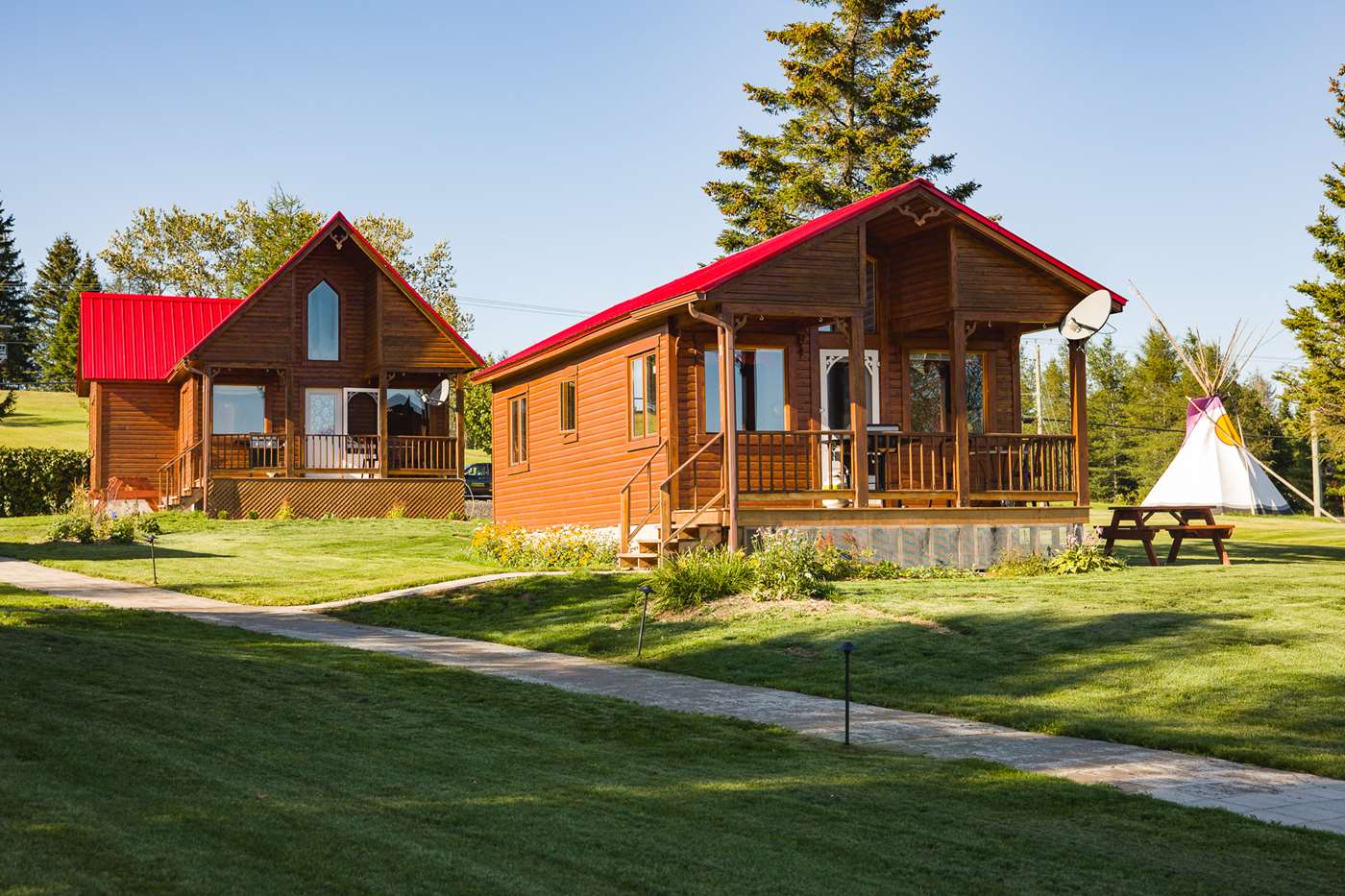 Chalets de l'Anse-Ste-Hélène