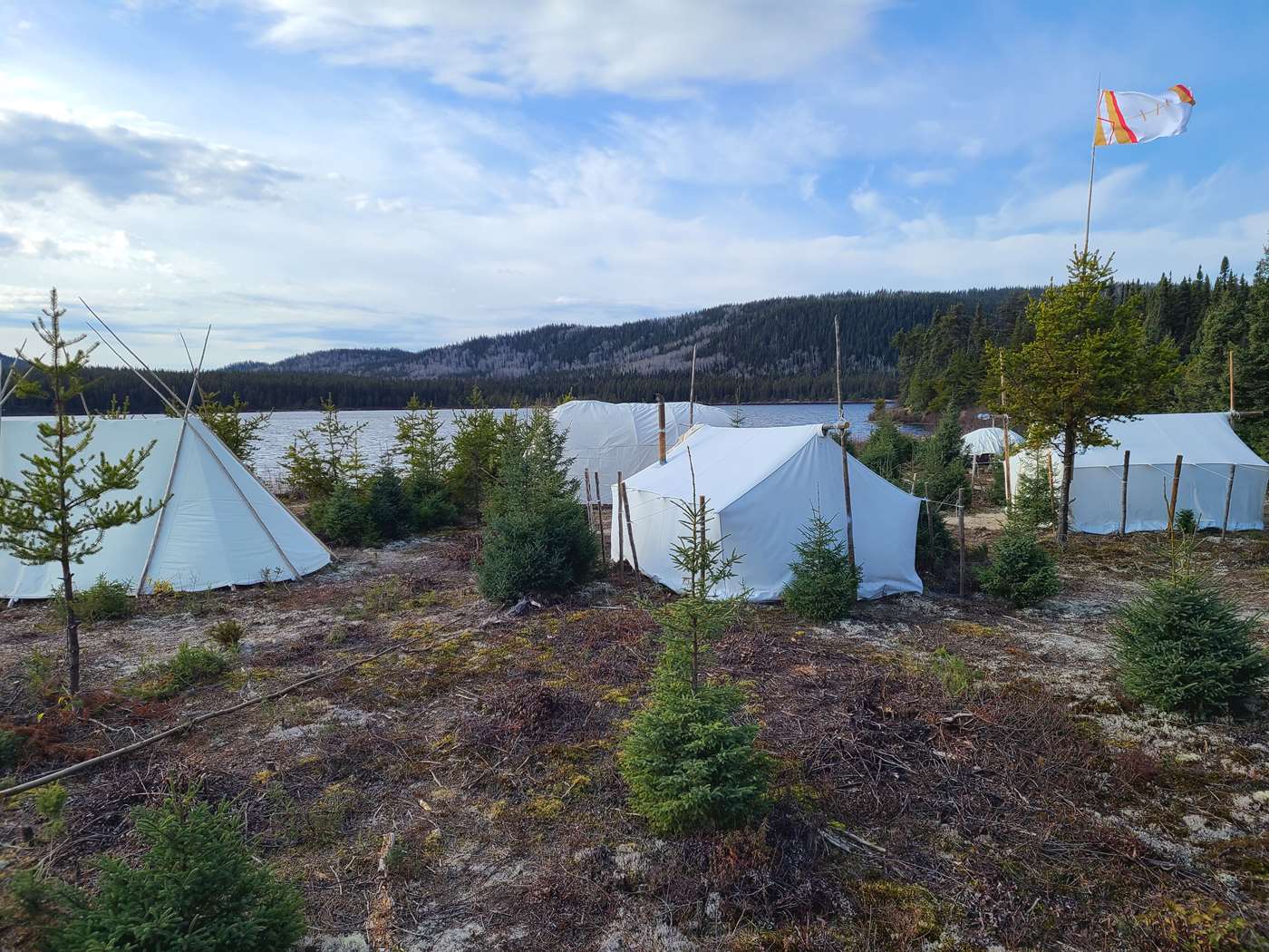 Site traditionnel Innu Kanapeut